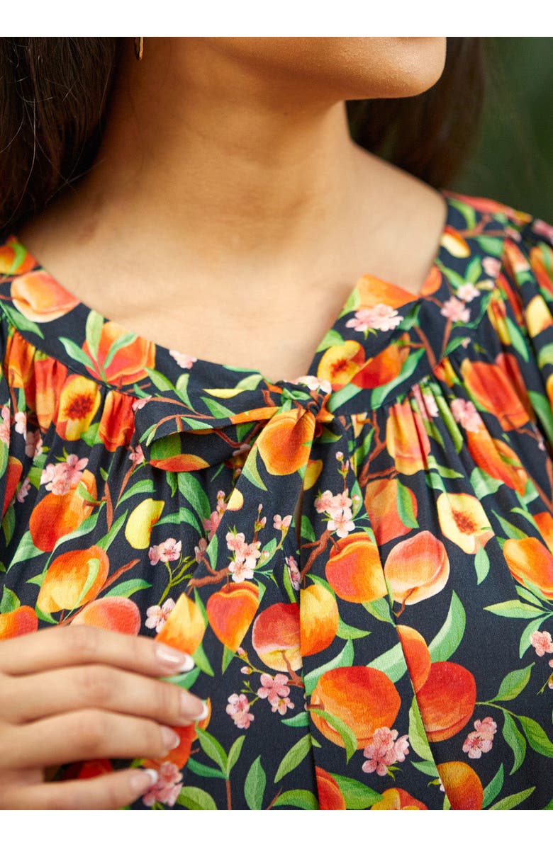 ModCloth Sweet as Can Be Ruffle Top, Alternate, color, Just Peachy