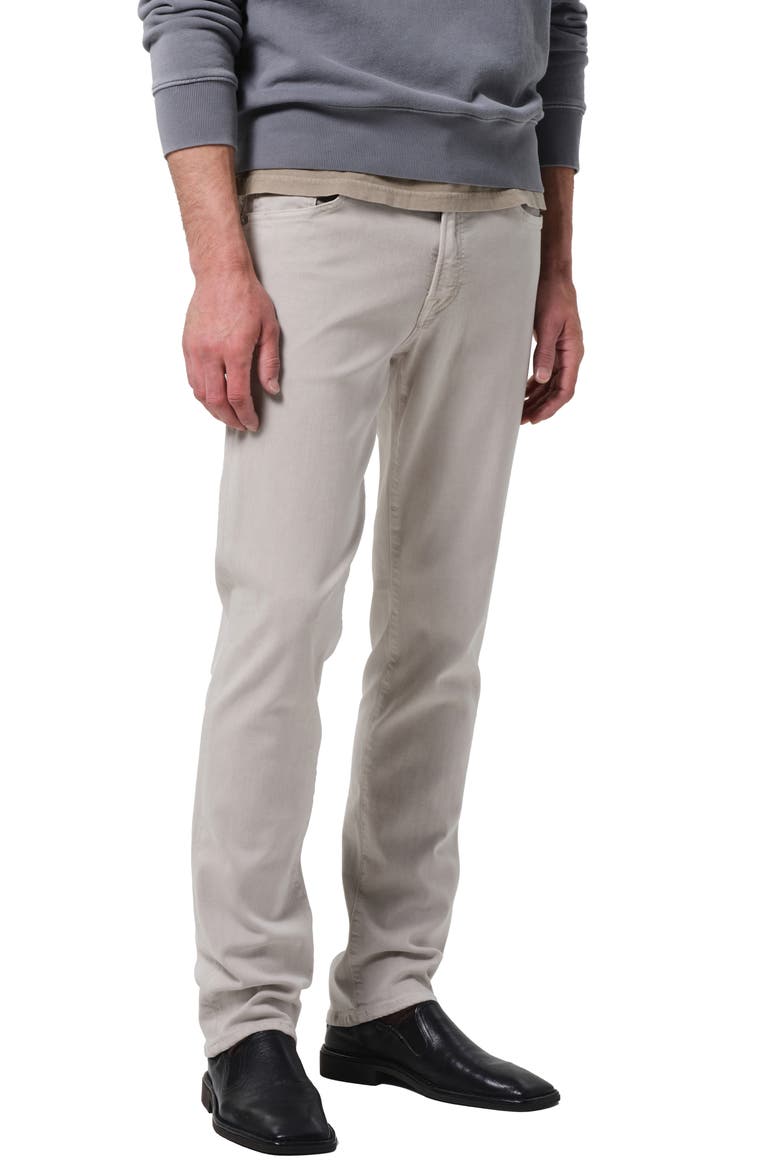 Gage Slim Fit Stretch Twill Five-Pocket Pants, Alternate, color, PALE GREY