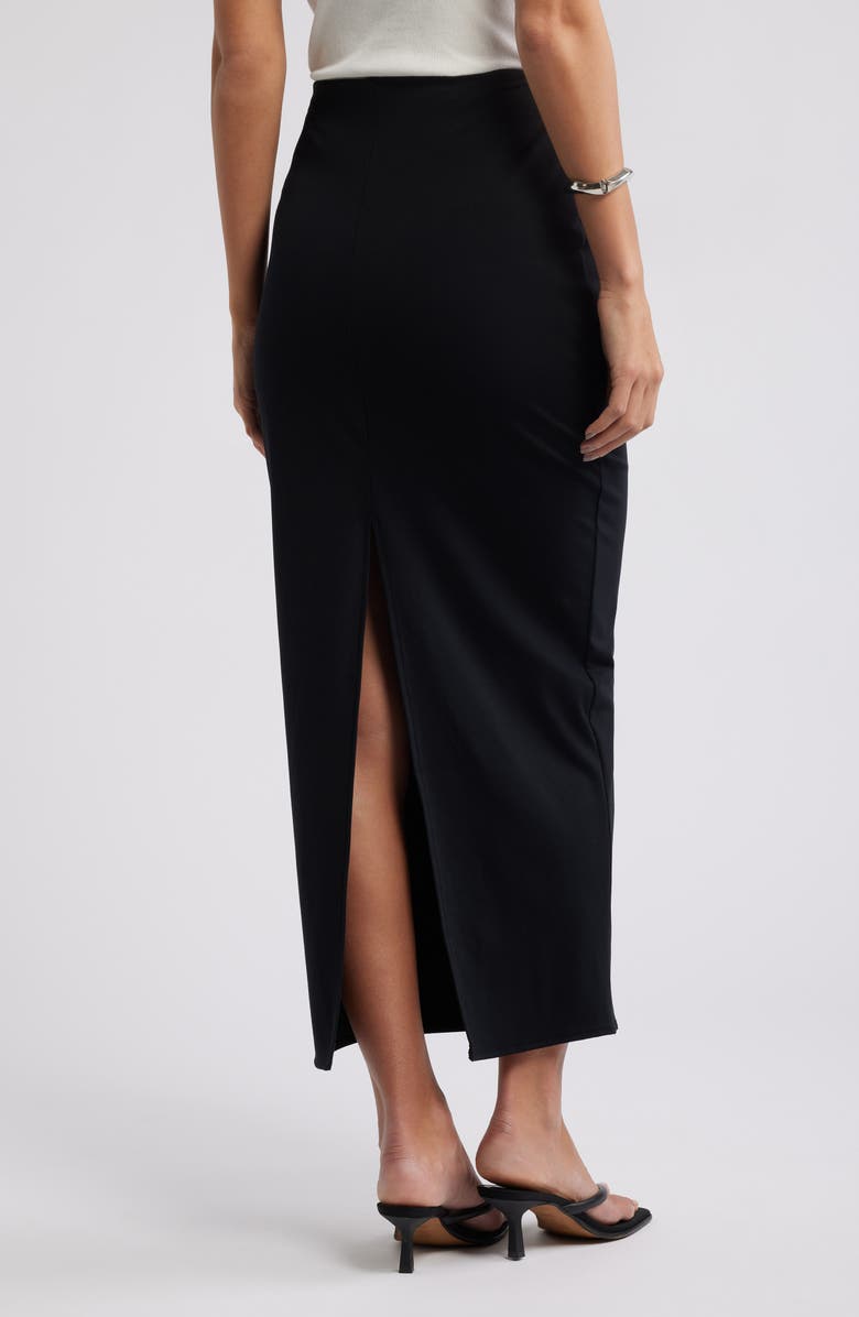 Open Edit Smooth Edit Maxi Skirt, Alternate, color, 