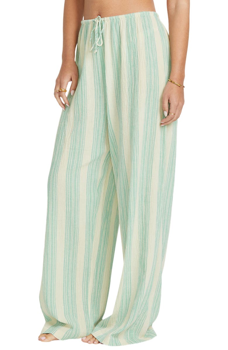Billabong Sunny Daze Stripe Cotton Pants, Alternate, color, 