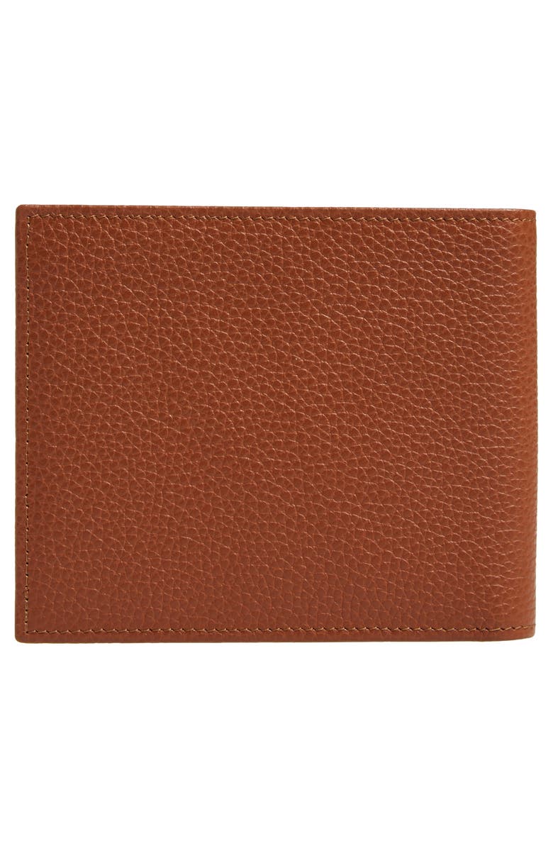Longchamp Le Foulonné Leather Bifold Wallet, Alternate, color, 