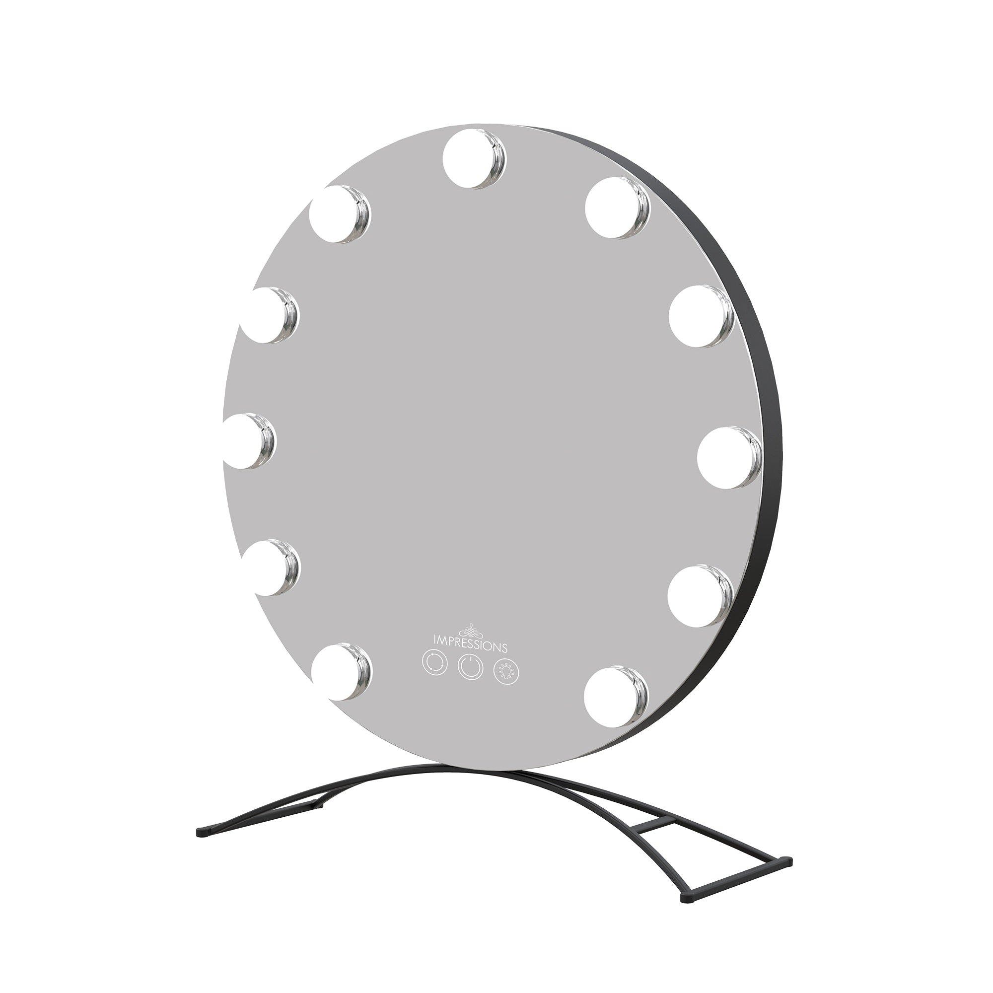 Impressions Vanity Hollywood Round Tri-Tone Led Vanity Mirror | Nordstrom