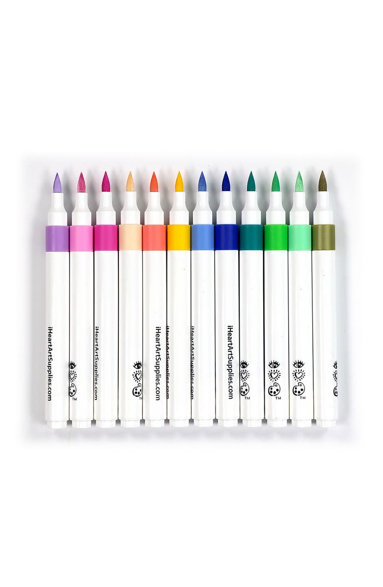 BRIGHT STRIPES Fantasy Fields Marker-by-Number Playset, Alternate, color, Multi