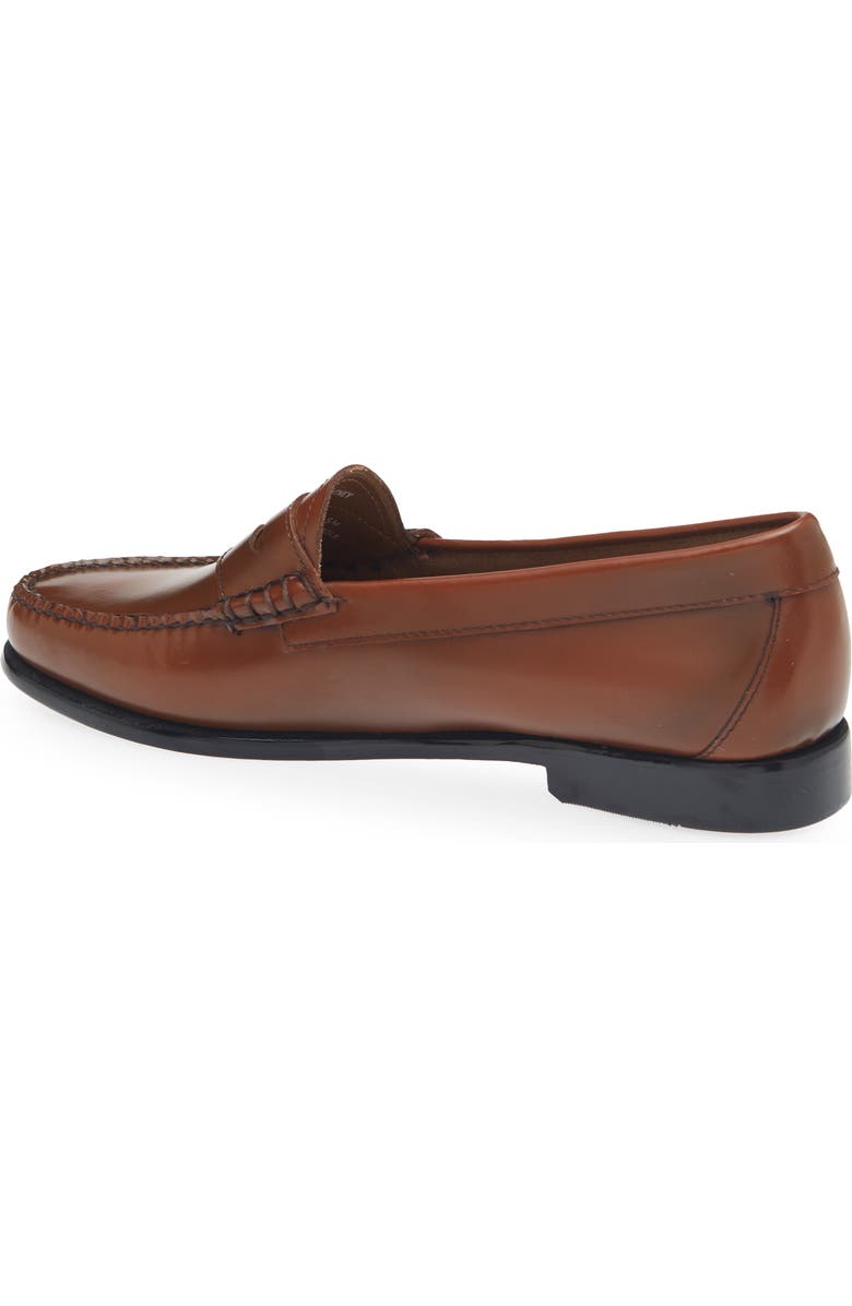 G.H.BASS Whitney Leather Loafer, Alternate, color, Cognac Leather