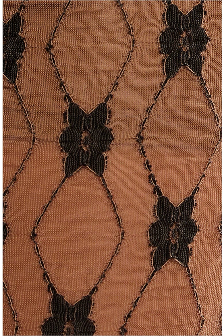 Margo Lace Overlay Flare Pants, Alternate, color, WOODSMOKE