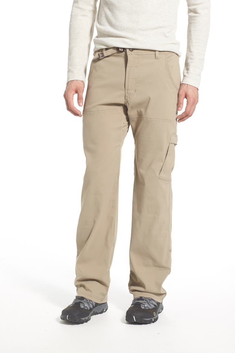 Zion Stretch Pants, Alternate, color, DARK KHAKI