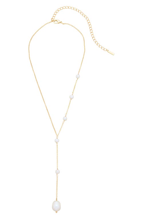 St. Moran Freshwater Pearl Y-necklace