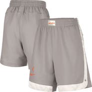 Nike Women's Nike  Gray WNBA Gear WNBA Fly Basketball Tri-Blend Fleece Shorts