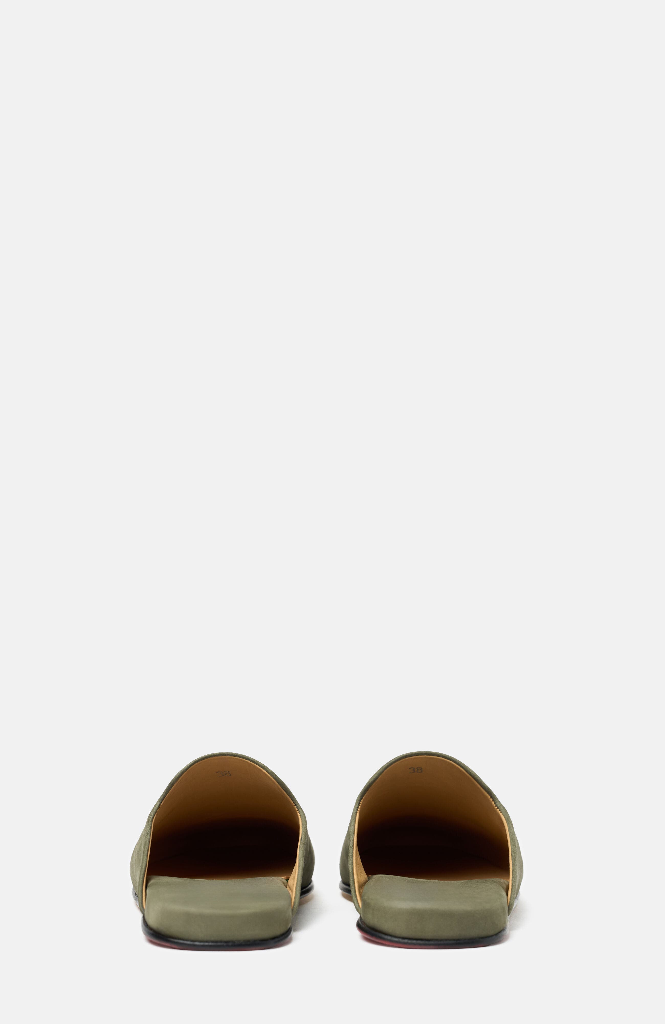 Atlas Slippers, Alternate, color, Green - Nubuck