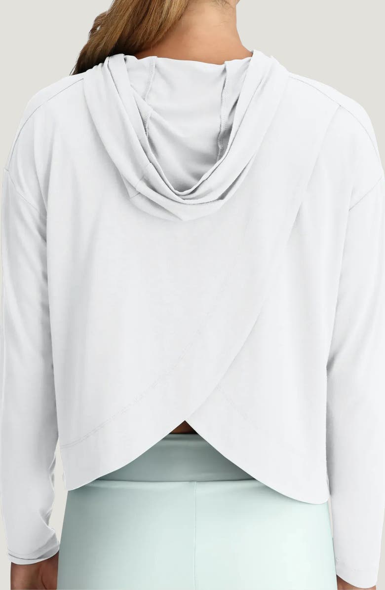 Free Fly Shade Crossover Hoodie, Alternate, color, Bright White