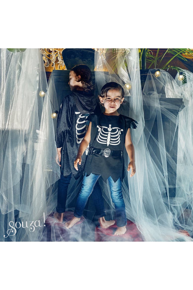 Casper Halloween Costume Coat, Alternate, color, Black