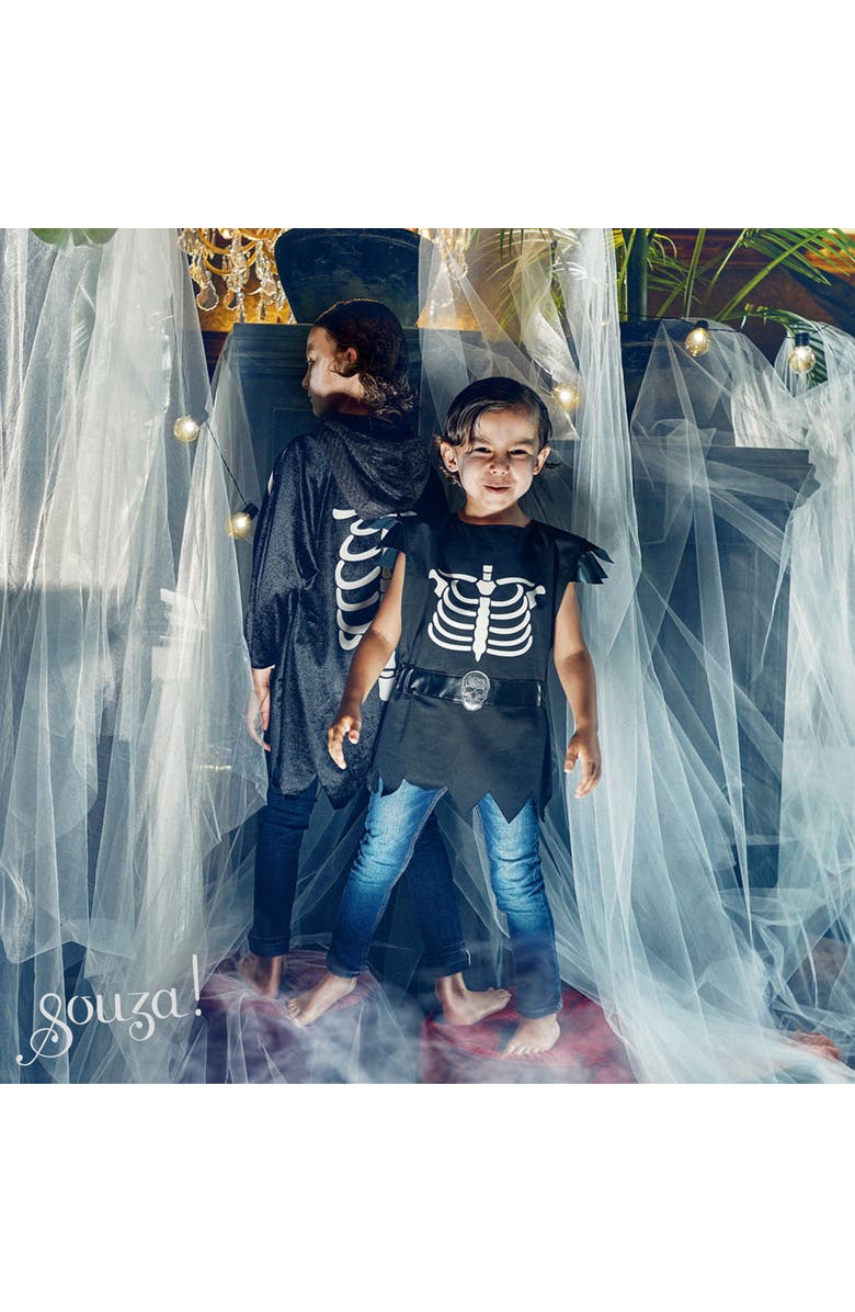 Souza Casper Halloween Costume Coat, Alternate, color, Black