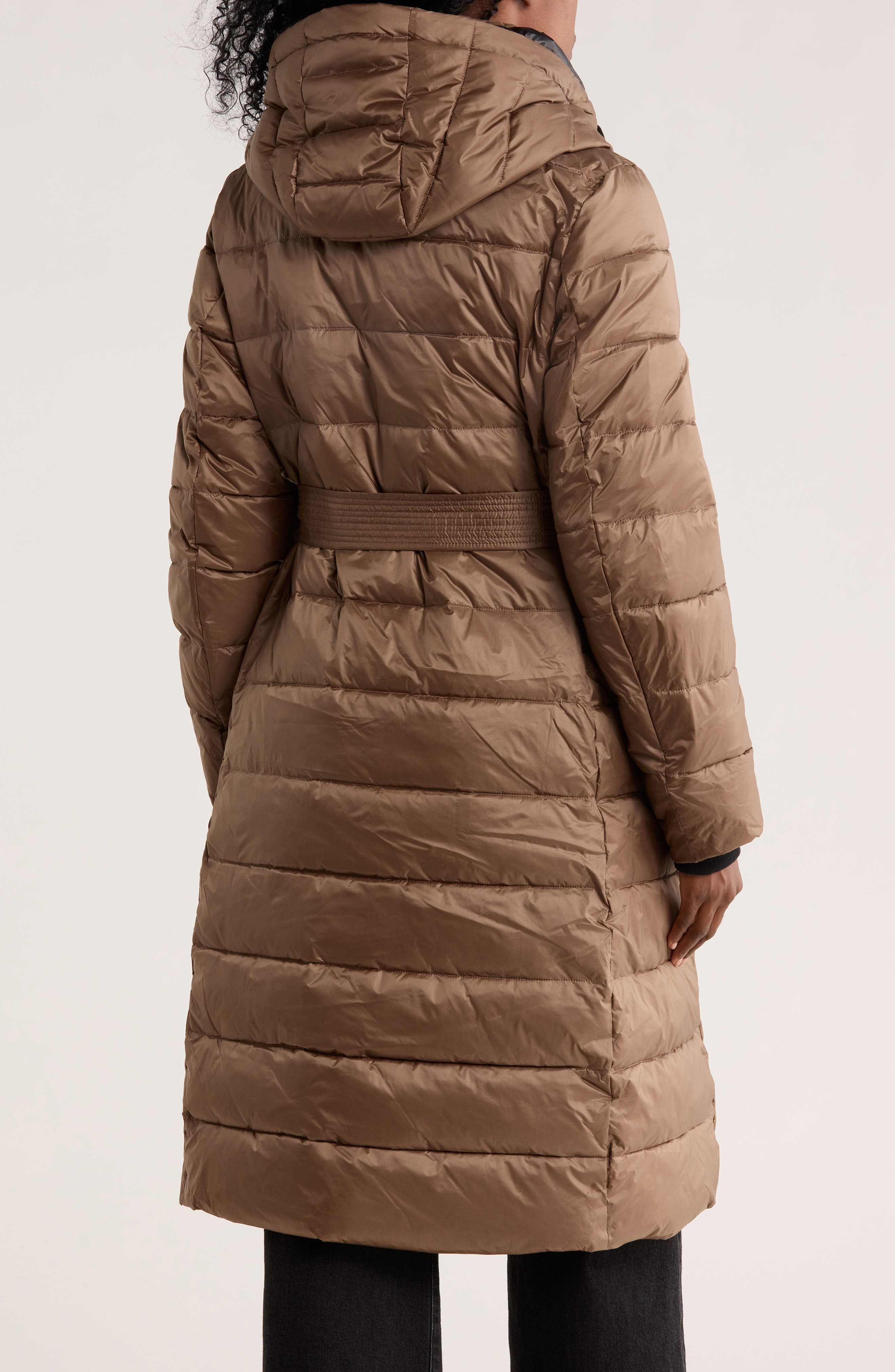 Belted Maxi Puffer Jacket - image 2