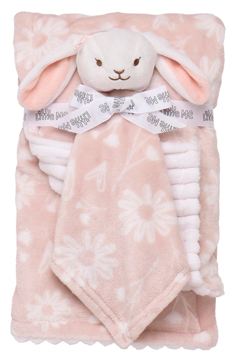 Little Me Lovey & Blanket Set, Main, color, 