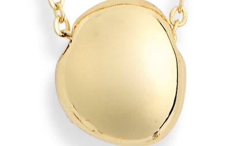 Nordstrom Rack Set Of 2 Demi Fine Chain Pendant Necklaces In Gold