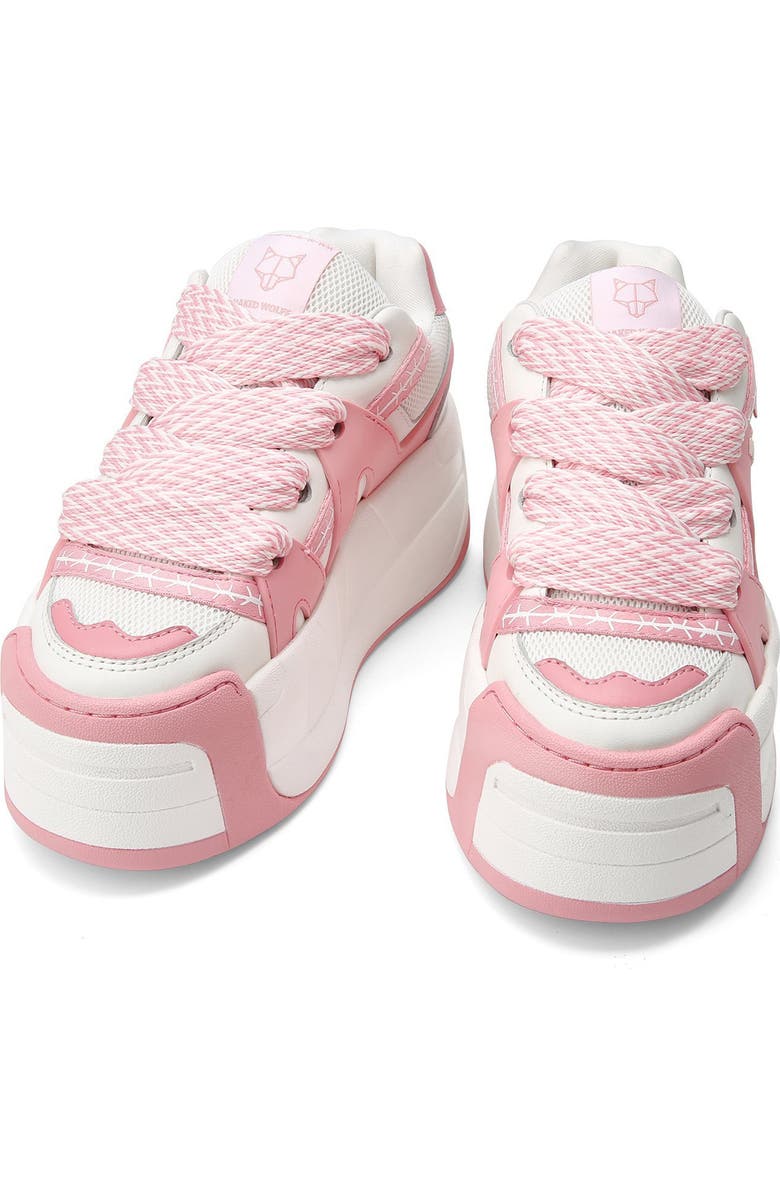 Naked Wolfe Slider Platform Sneaker, Alternate, color,