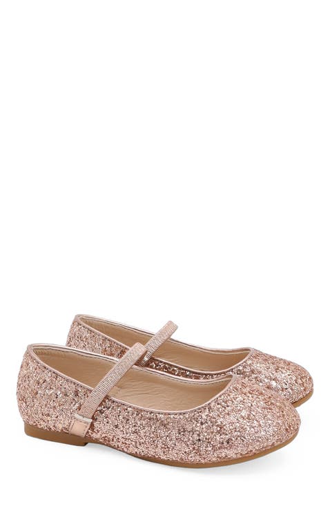 Ridley-RG Rock Glitter Mary Jane Ballet Flats (Toddler, Little Kid & Big Kid)