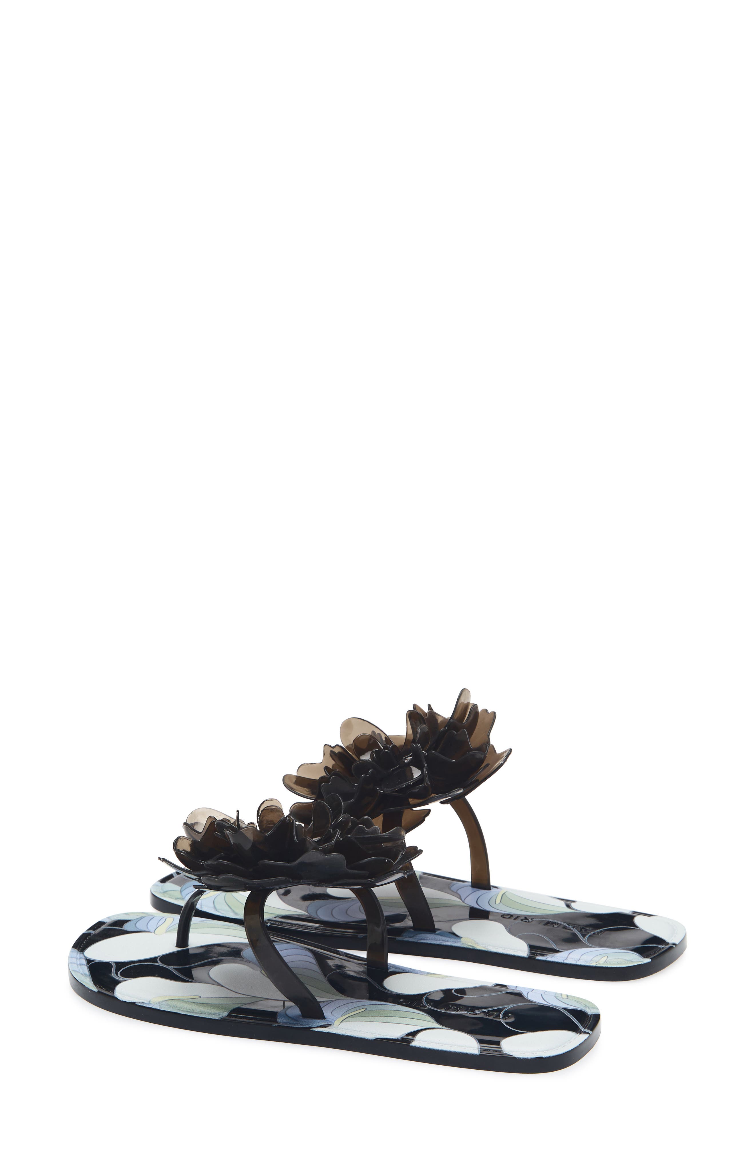 FARM Rio Flower Jelly Flip Flop, Alternate, color, Est Lovely Atrhurium Pb