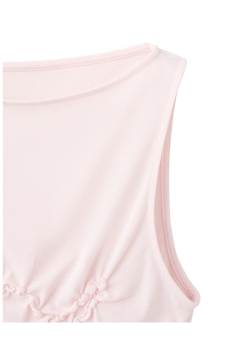 Ruched Sleeveless Top, Alternate, color, PASTEL PINK