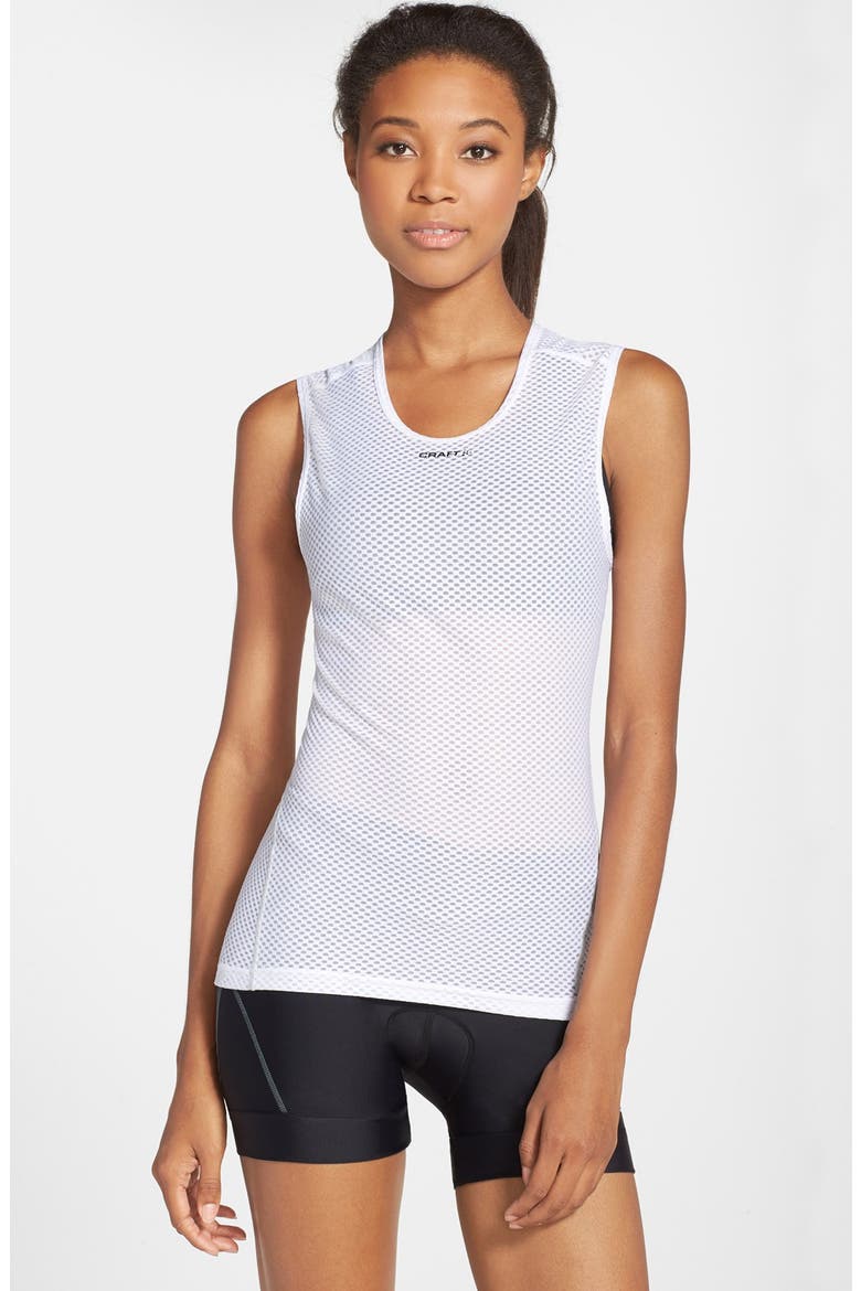 Mesh Running Tank, Main, color, WHITE