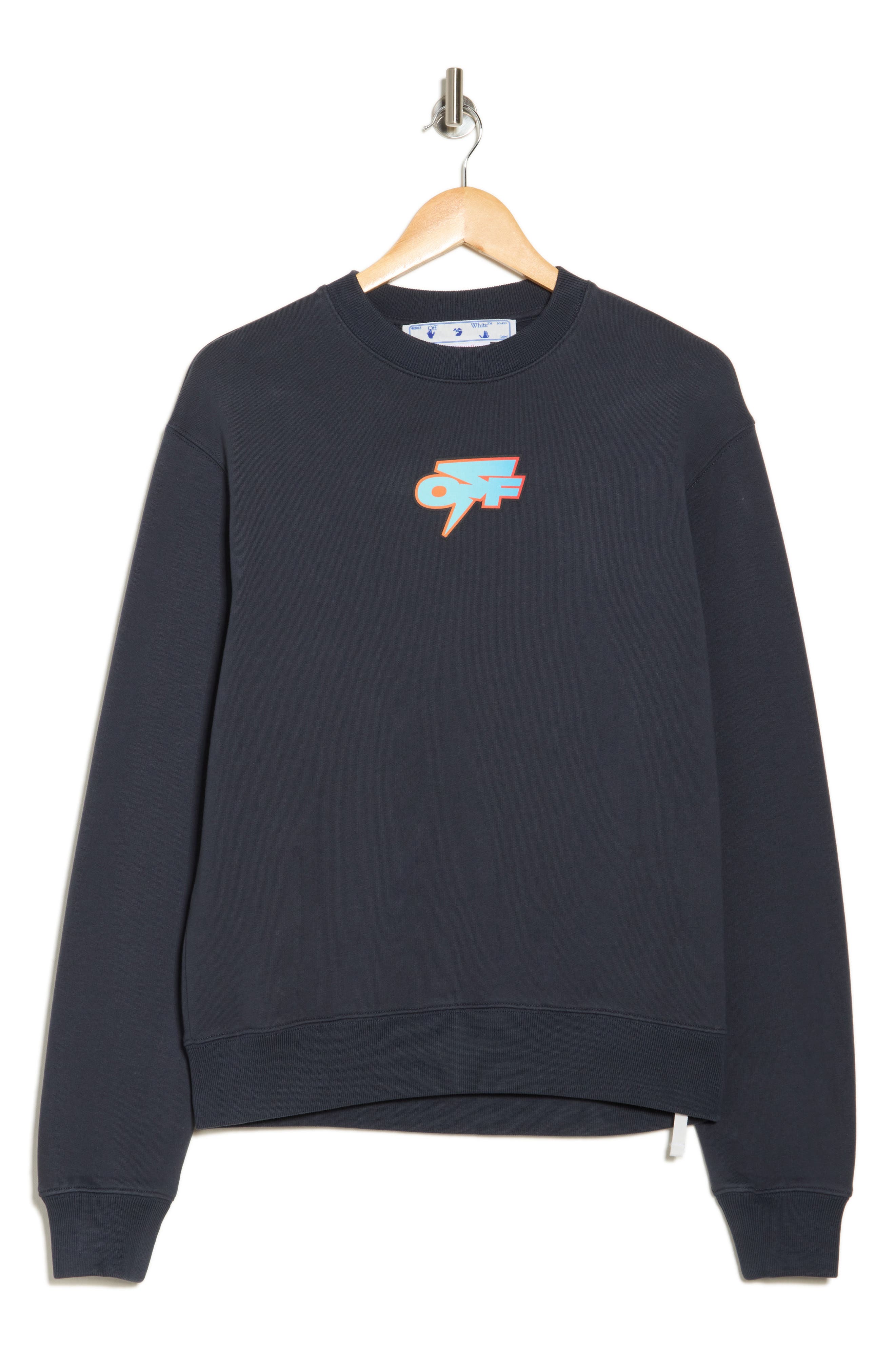 Off-White Degrade Thunder Slim Cotton Sweatshirt (Men) | Nordstromrack