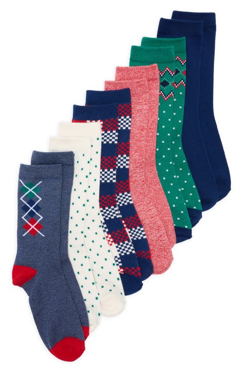 Kids' Assorted 6-Pack Dress Socks (Toddler, Little Kid & Big Kid)