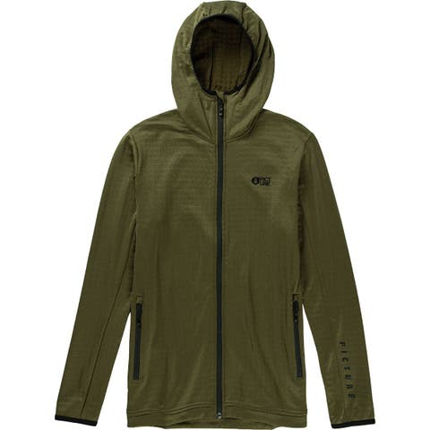 Bake Grid Full-zip Hooded Fleece - Men's