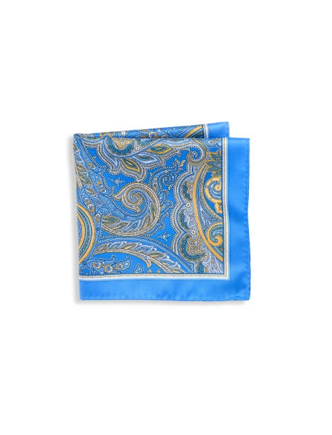 Big & Tall Exploded Paisley Pocket Square