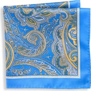 Synrgy by DXL Big & Tall Exploded Paisley Pocket Square