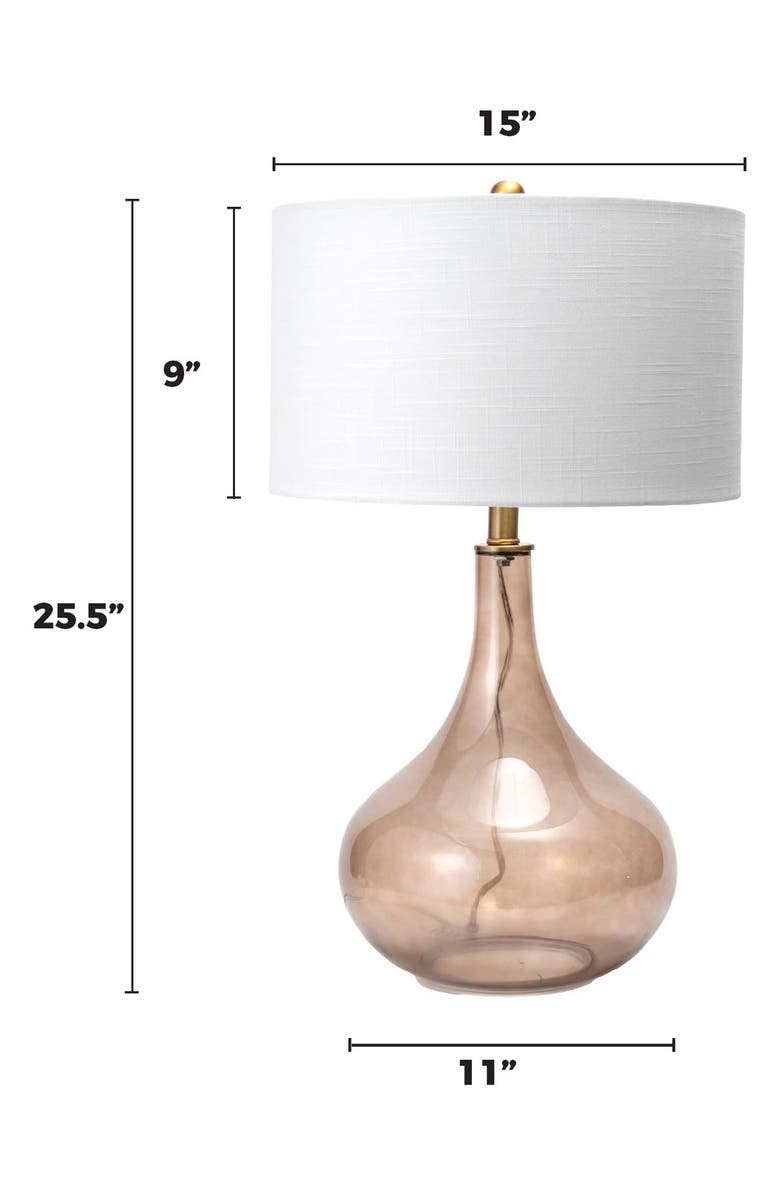 NULOOM Farrell Glass Table Lamp, Alternate, color, 