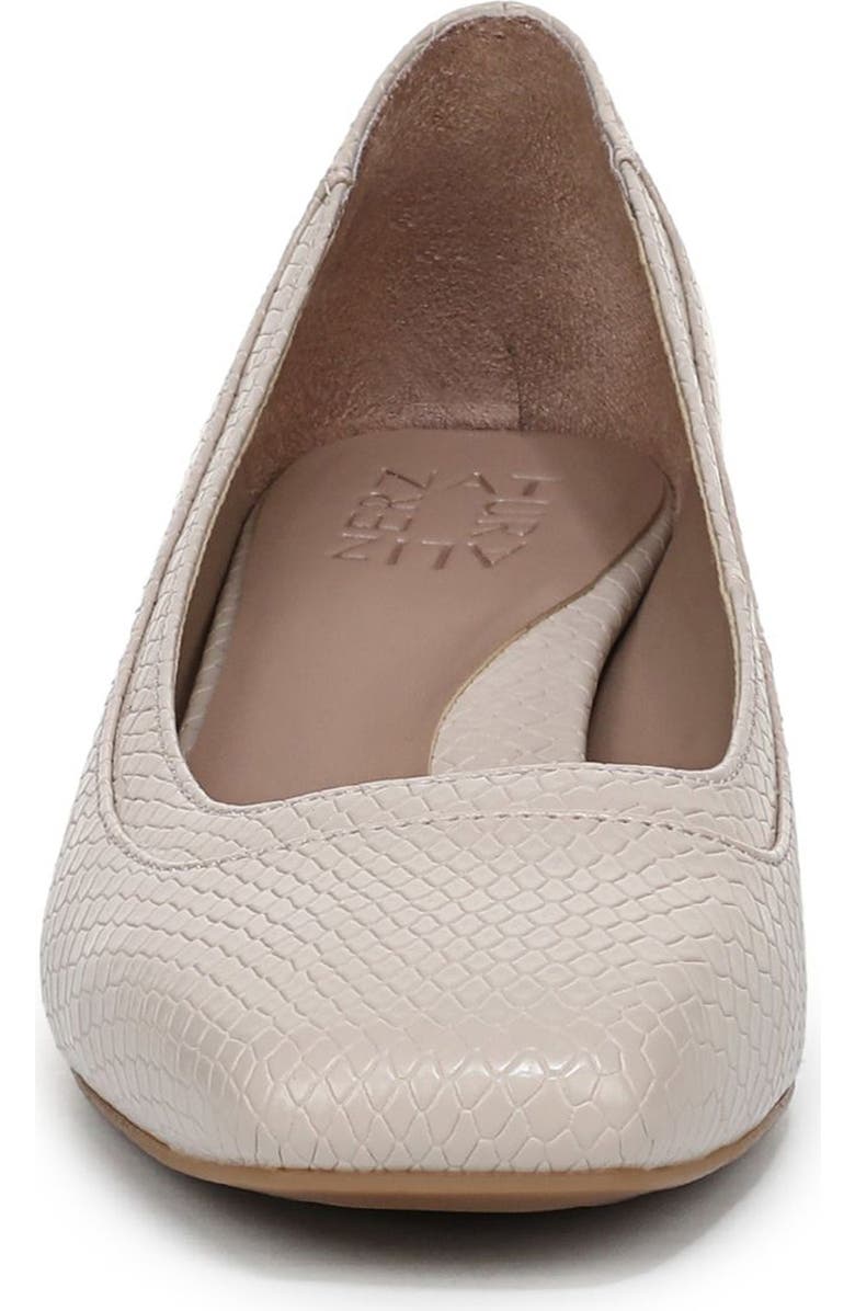 Naturalizer Huntley Kitten Heel Pump, Alternate, color, Ivory Mist Snake Faux Leather