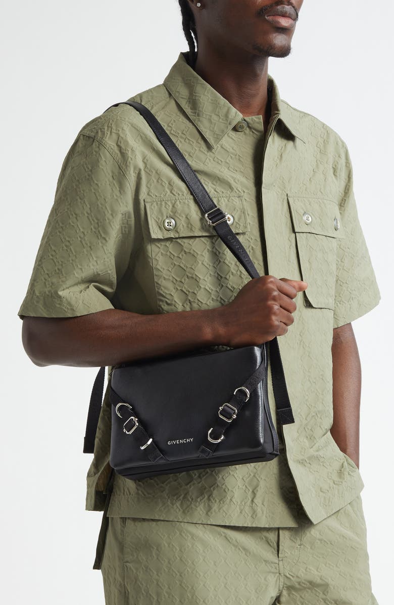 Givenchy Voyou Skinny Leather Crossbody Bag, Alternate, color,