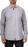 Maceoo FibZip Marthyr Knit Zip-Up Shirt