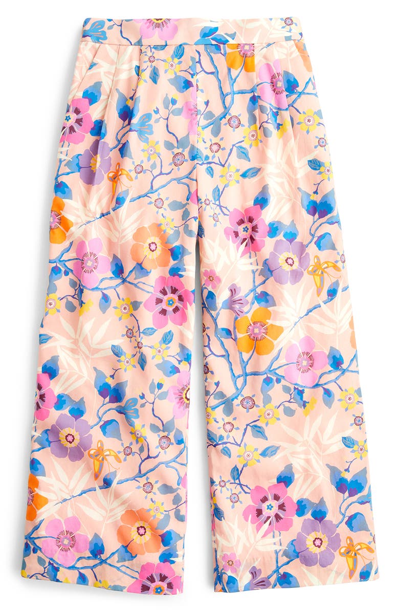 J.Crew Liberty<sup>®</sup> Tana Lawn Wide-Leg Crop Pants, Alternate, color,