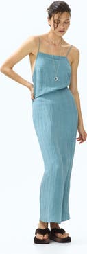 H&M Low-back Crêpe Dress