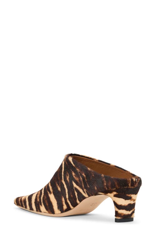 Staud Wally Mule In Lady Leopard
