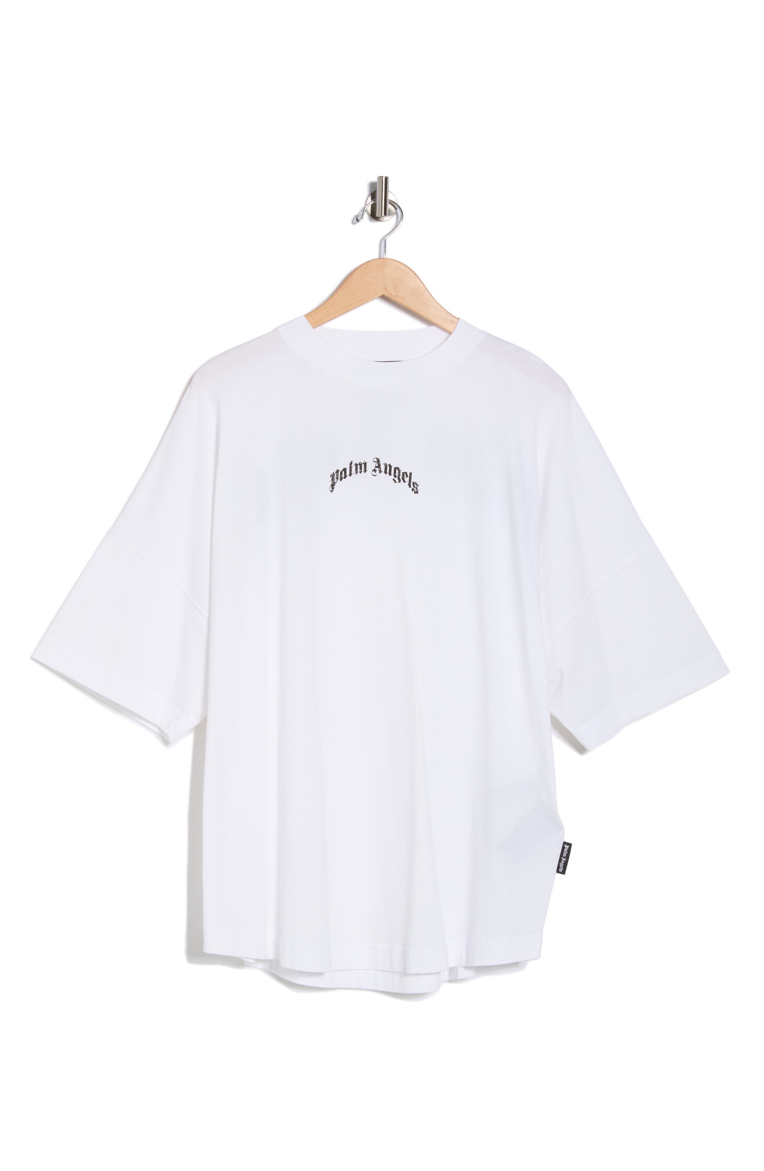 Palm Angels Arched Logo Graphic T-Shirt