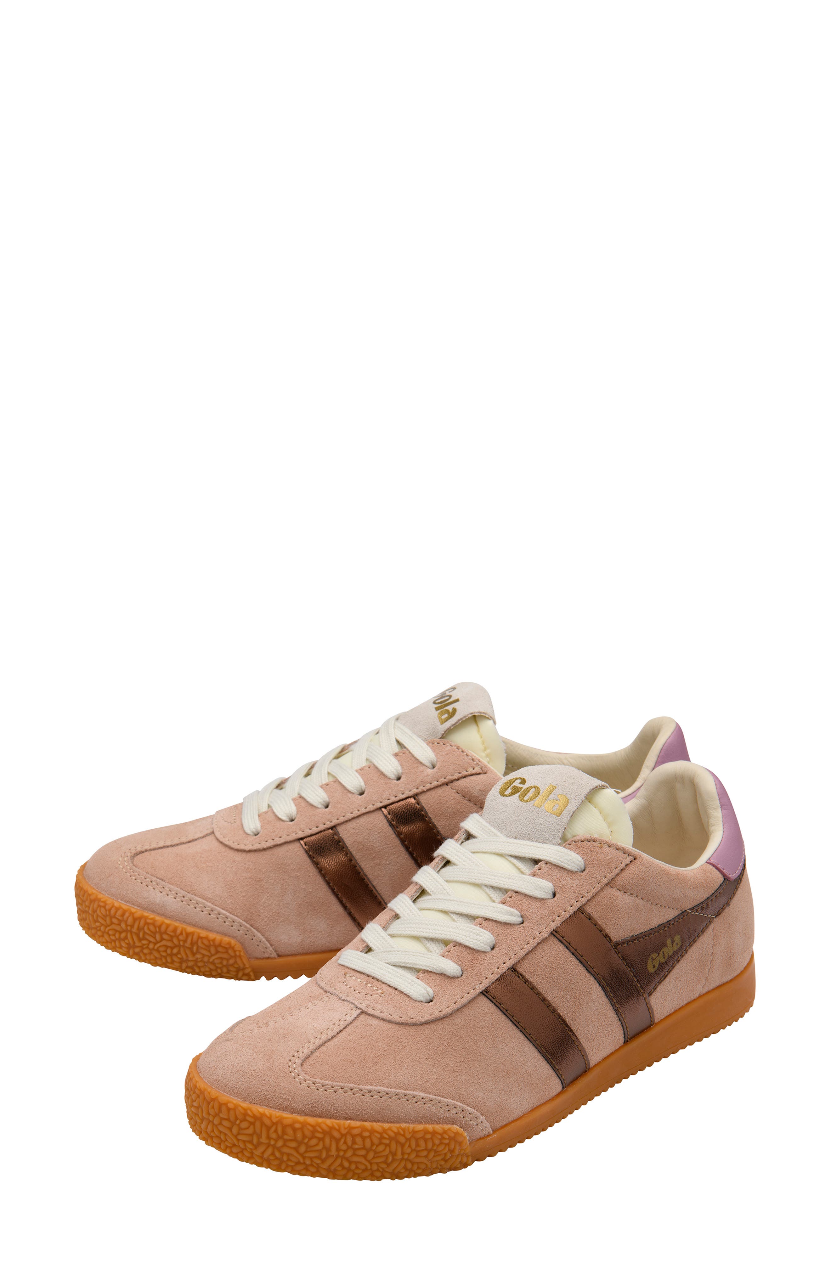 Gola Elan Glitz Sneaker, Alternate, color, Cameo/Bronze/Candy