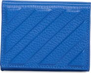 Off-White 3D Diagonal Stripe Leather Wallet