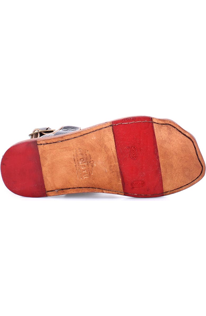 Bed Stu Callista Artisan Sandal, Alternate, color, Black Lux