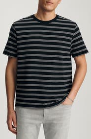 Mavi Jeans Regular Fit Stripe Cotton T-Shirt