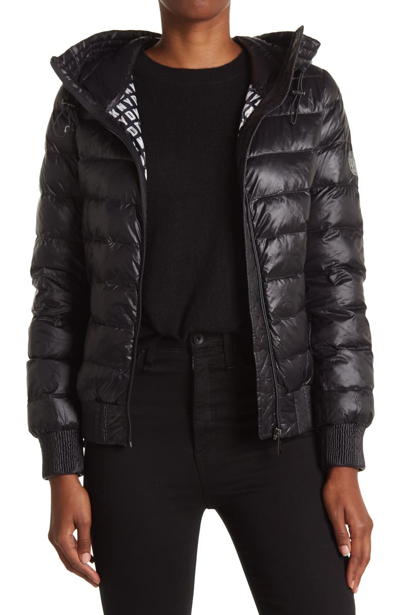 DKNY Women's Packable Jacket, Main, color, 