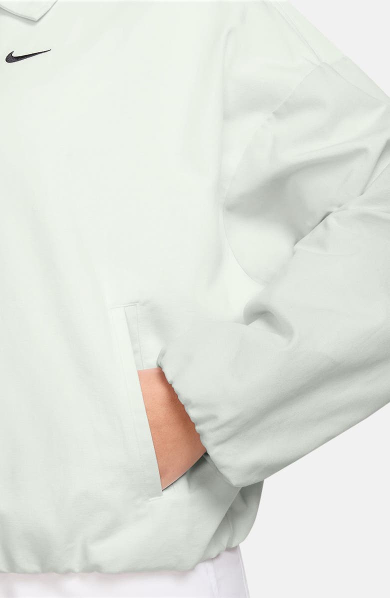 Nike Sportswear Canvas Coach's Jacket, Alternate, color, Summit White/ Black