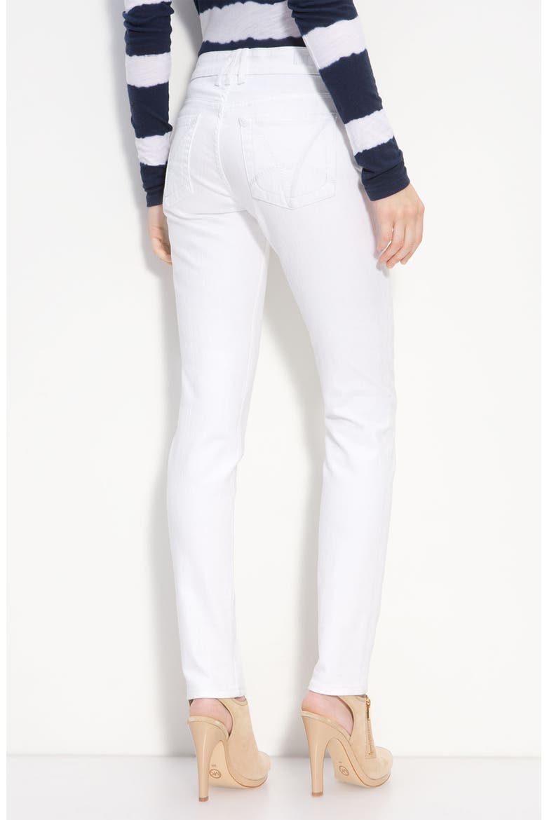 Skinny Jeans, Alternate, color, WHITE