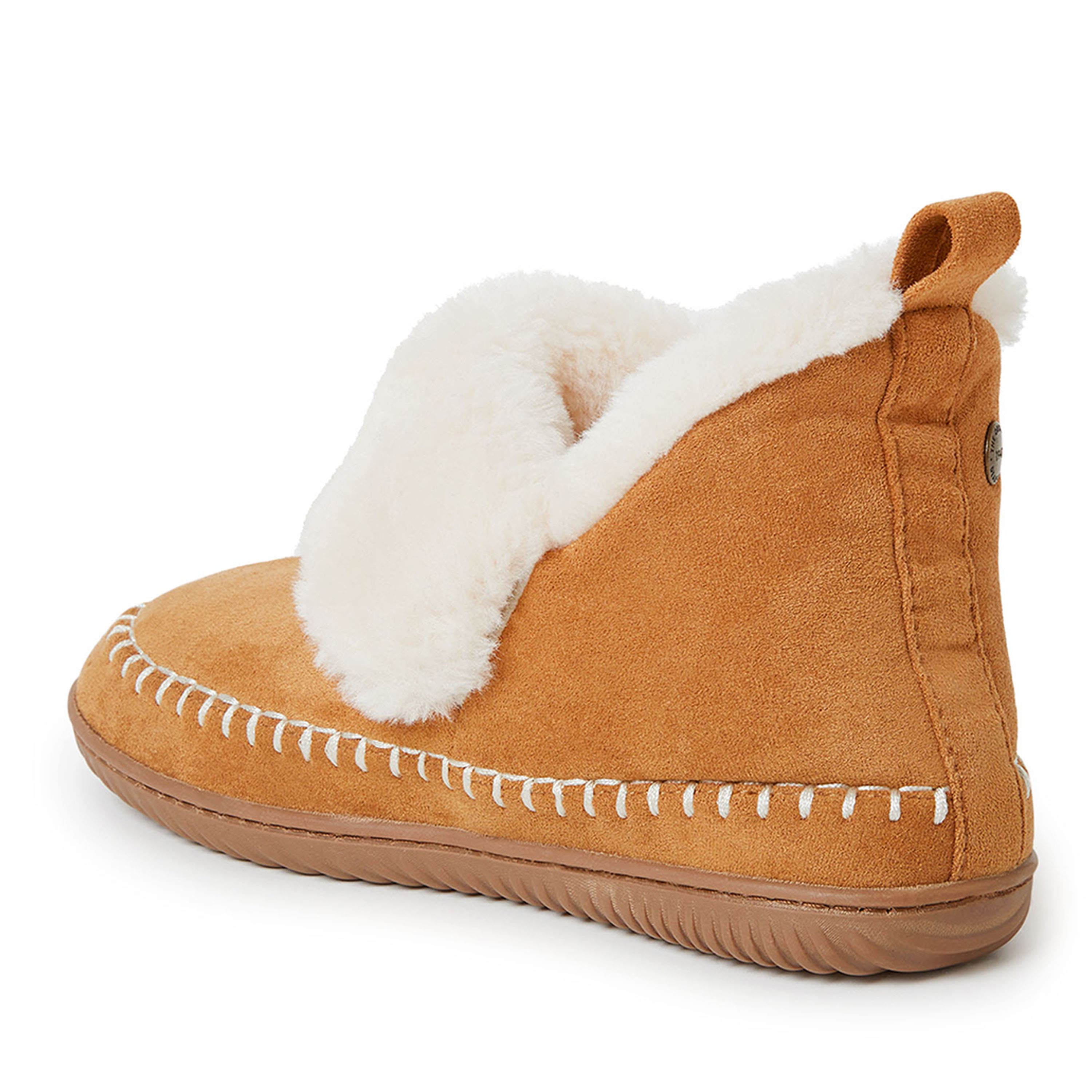 Moritz Bootie Slipper, Alternate, color, WHISKEYDNU