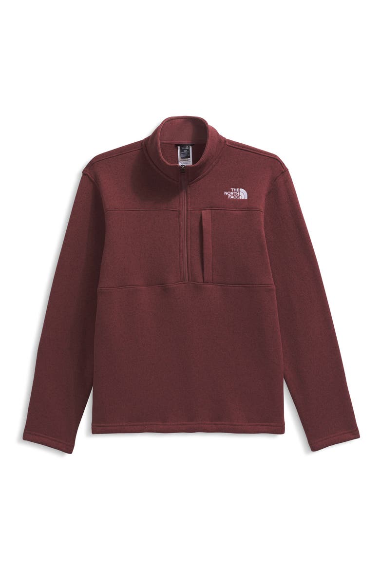 Gordon Lyons Half Zip Fleece Pullover, Alternate, color, SUMAC HEATHER