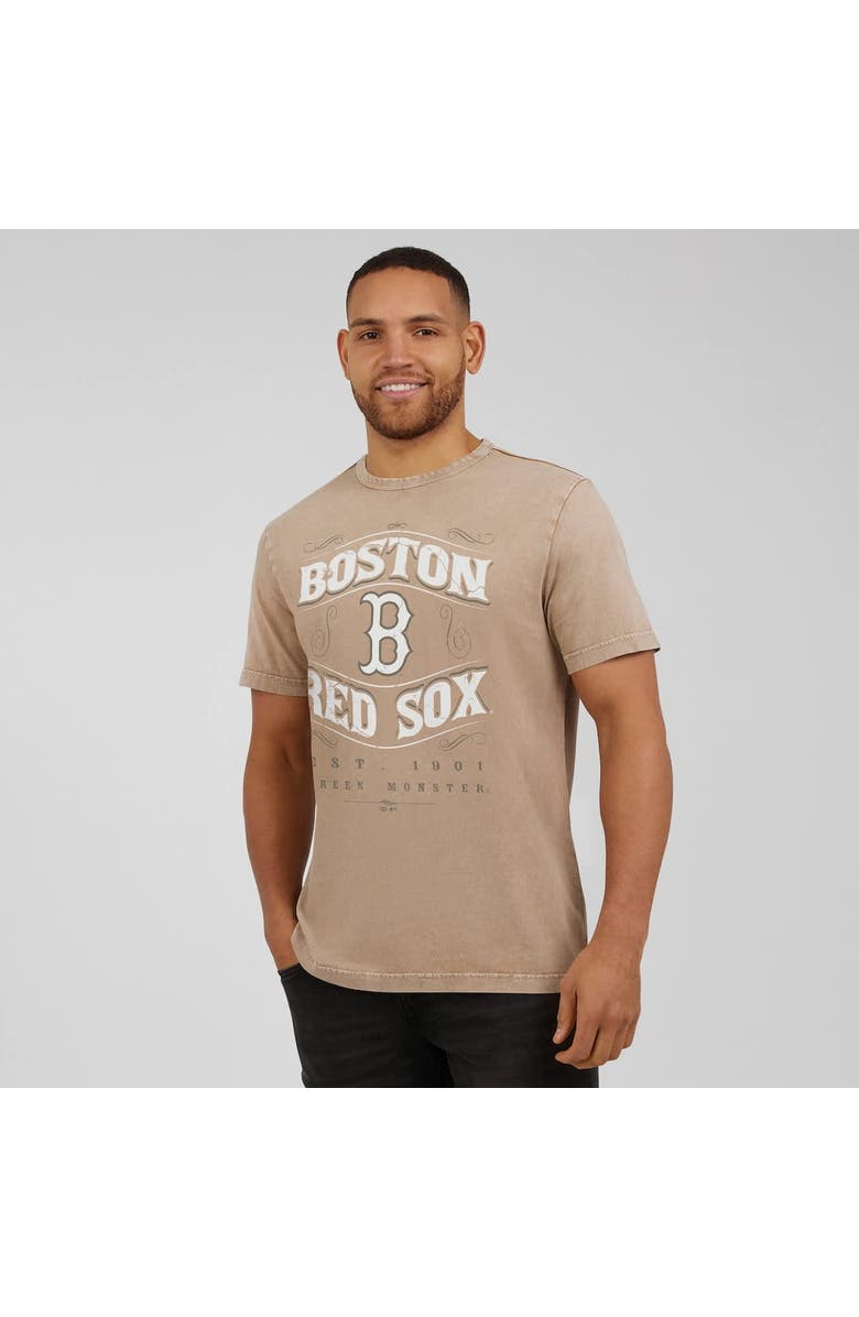 Darius Rucker Collection by Fanatics Men's Darius Rucker Collection by Fanatics Tan Boston Red Sox Sun Faded T-Shirt, Alternate, color, Tan