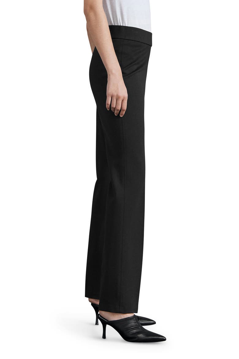 Irina Slim Fit Ponte Pants, Alternate, color, BLACK