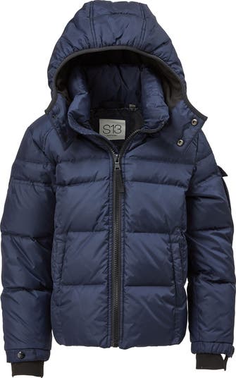 Kids' Matte Downhill Hooded Puffer Jacket