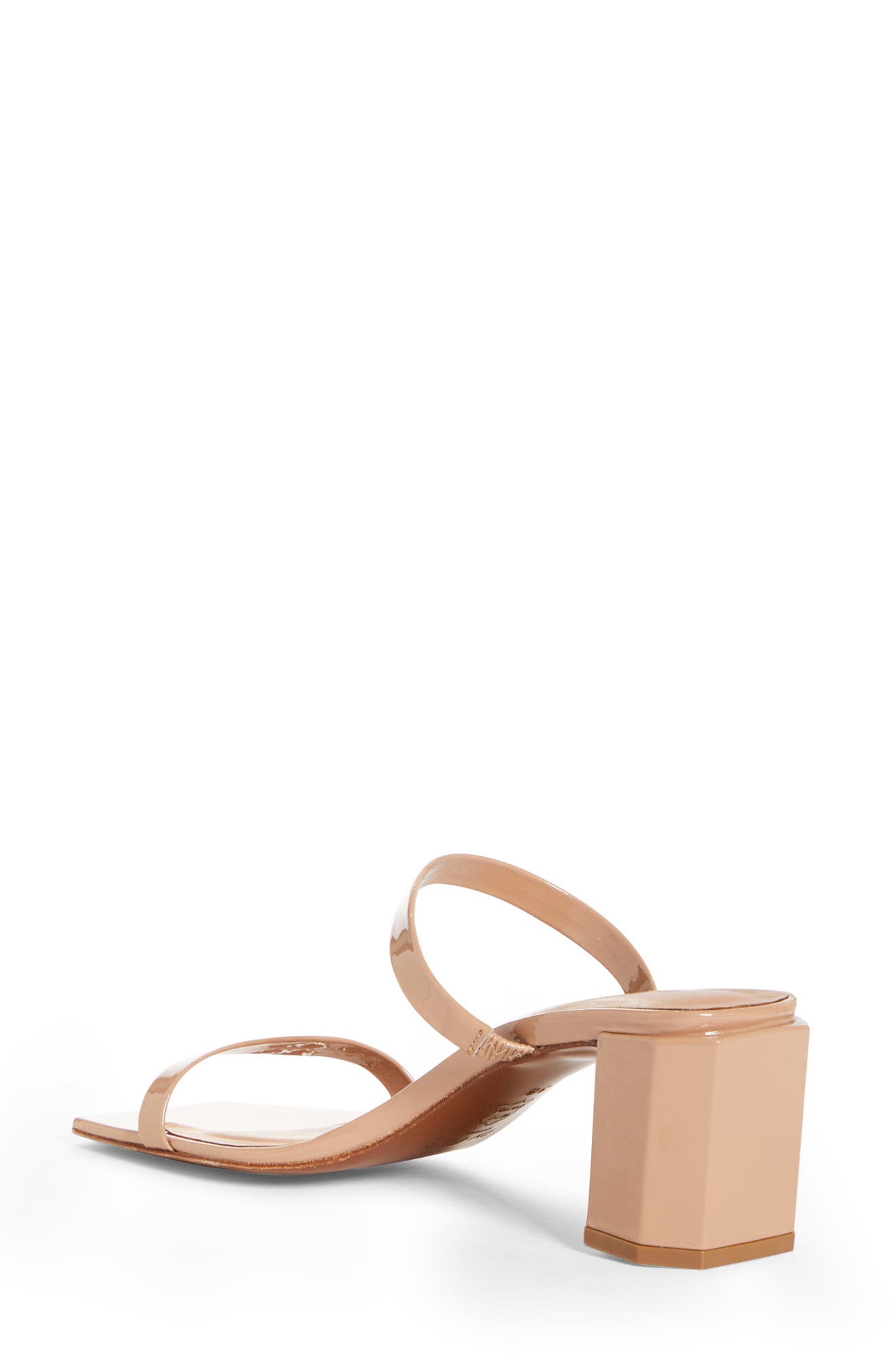 Tanya Strappy Square Toe Sandal, Alternate, color, NUDE